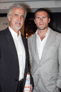 Eduardo “Lalo” Castro, founder of DADY’O Mezcal and Scott Eastwood