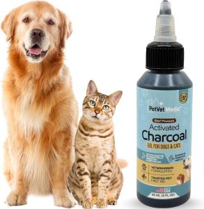 Pet Vet Activated Charcoal Gel for Dogs & Cats