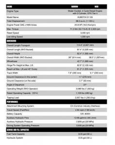Vmeng VM1000 Spec Sheet