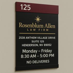 The Rosenblum Allen Law Firm 2538 Anthem Village Drive, Suite 125, Henderson, NV 89052