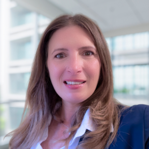 Portrait of Solange Deschâtres, Senior Director of Global Marketing and Content at Energize Marketing