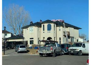 roof repair project in Fort Collins, CO