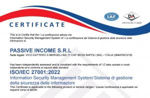 CERTIFICAZIONE ISO