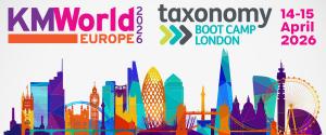 KMWorld Europe & Taxonomy Boot Camp London logo