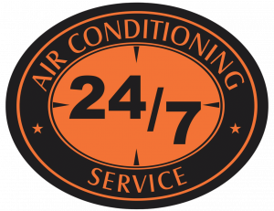 24/7 Air Conditioning Service Logo