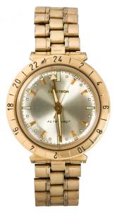 A Bulova Accutron Astronaut 14k gold and stainless steel wristwatch, circa 1970 ($4,500–$6,500)
