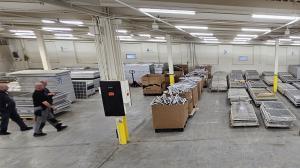 Commercial Solar Panel Recycling's Phillipsburg NJ warehouse