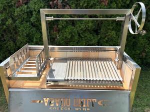 Stainless steel Asado argentinian Grill from asadogrill.at