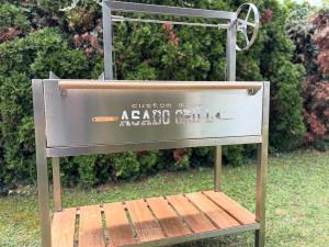 Stainless steel Asado argentinian Grill from asadogrill.at