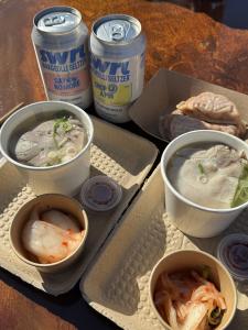 Enjoying SWRL with Korean food