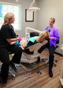 Tulsa Dental Center's team of professional staff makes you feel at home.