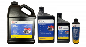 Image of various styles of packaging for Tufoil Engine Treatment