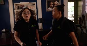 Adison Salcedo and Lillian Weatherford in the film Kid Paranormal™