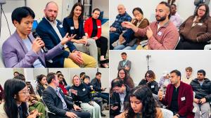 Q&A section during ALLATRA-hosted event in Manhattan, New York, “Micro- and Nano-plastics. Impact on Environment, Human Health and Climate”