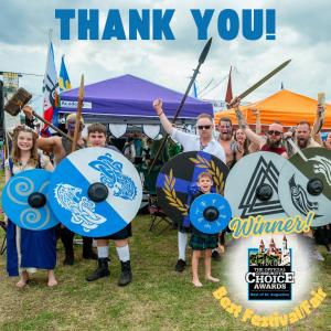 Celtic warriors celebrating