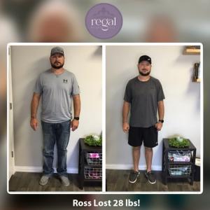 Ross Lost 28 lbs