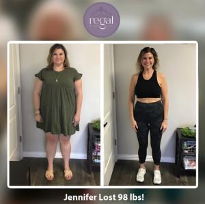 Jennifer Lost 98 lbs