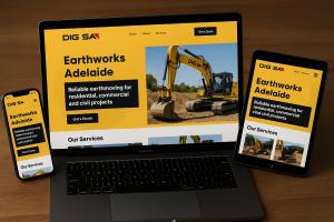 Website redesign on various devices