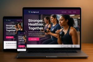 New Go High Level gym website