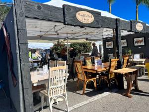 handmade tables and chairs