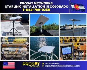 Starlink Installation in Colorado by ProSat Networks 1-844-799-0258