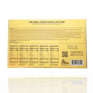 Dodo Chocolates New Luxe Gold Holiday Box - Back