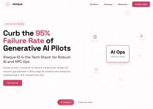 95% of generative AI pilots fail to yield ROI due to issues with model selection, output quality and technical overheads.