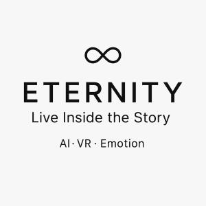 Eternity Mind Studios logo representing AI Cinematic Immersion — fusion of artificial intelligence, virtual reality, and emotional storytelling.