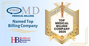 ProMD Medical Billing Healthcare Business Review Award