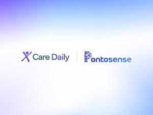 Care Daily and Pontosense logos