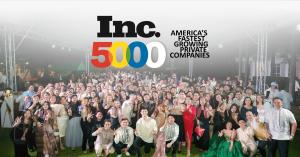 Valoroo team celebrates consecutive recognition on the Inc. 5000 list for logistics outsourcing excellence.