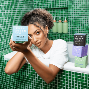 Kush Queen's handcrafted bath bombs and gummies deliver real relief with real ingredients, for every generation.