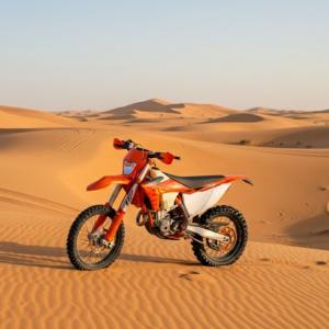 KTM Bike Ride in Lahbab Desert