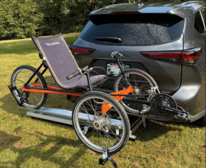 Simple Load One Trike rack.