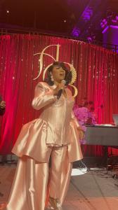The Music Legend Patti LaBelle on Stage performing for Angel Ball 2025