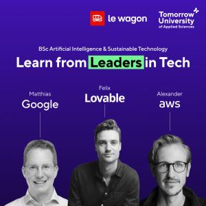 Learn from Leaders in Tech from organizations like Google, AWS or Lovable