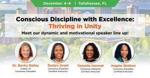 Conscious Discipline Certified Instructors and Leaders - Speaker Lineup