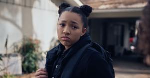 Screenshot from Kid Paranormal™ showing Adie, a teenage girl who can see and talk to ghosts, in the Louisiana-set film by Dark Atom Studios™.