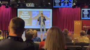 Tim Jedrek Flight School Marketing Talk at Envision 2025