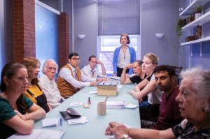 Jury of Twelve.Film Photo 2-Jury room