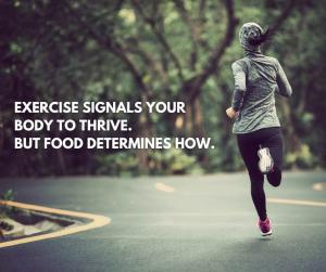 Illustration of Dr. Bomi Joseph’s Deep Health® philosophy ‘Movement Is a Signal,’ showing human motion as measurable energy data that reflects deep health and longevity.