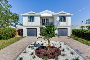 Front Elevation of the Home Featured on HGTV 100 Day Dream Homes for Hurricane Impacted Homeowners