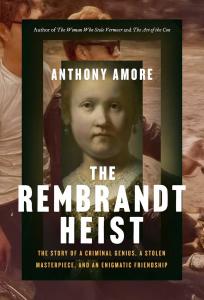 Book Cover featuring a Rembrandt painting of a girl wearing a gold trimmed cloak