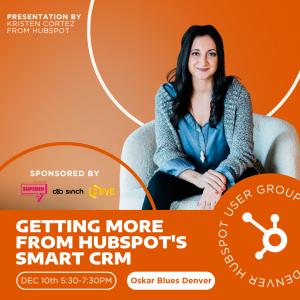 Denver HubSpot User Event December 10, 2025