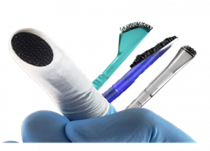Histologics LLC's innovative wound care device collection features advanced handheld tools including a filter cot designed for comprehensive wound assessment and treatment.