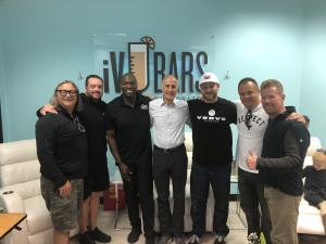 Verve and iVBars executives with Phil Coke and Scott Huesing