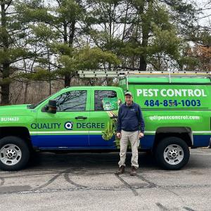 Quality Degree Pest Control Service Van