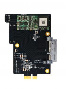 PCIe Gen6 8-Bay JBOF Hydra Paddle Card