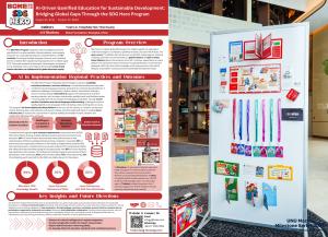 The paper details how the project integrates AI with gamified learning to advance educational equity, cross-cultural learning, and sustainability literacy worldwide, demonstrating AI's practical value in educational innovation and social impact.