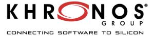 Khronos Releases OpenVX 1.3 Open Standard for  Cross-Platform Vision and Machine Intelligence Acceleration